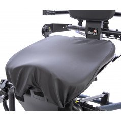 Черный гигиенический чехол для плоского сиденья