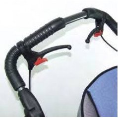 Тормоз для сопровождающего лица для двух рук