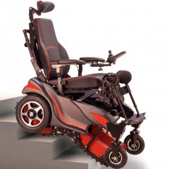 Инвалидная коляска с электроприводом Caterwil GTS5 (ступенькоход) в 