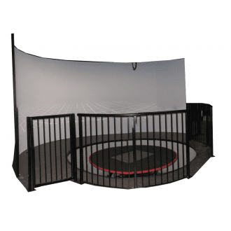 Реабилитационная система с комбинацией технологии захвата движений и движущейся платформы Motek Caren Base в 