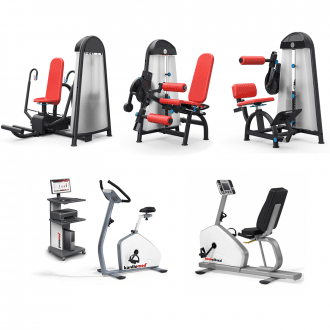 Мини-комплект из пяти тренажёров Proxomed Kardiomed и Compass в 