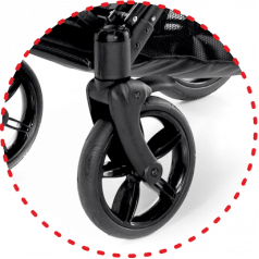 Передние колёса с блокировкой