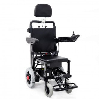 Инвалидная коляска с электроприводом с лестничным подъёмником MET Lifter 2 в 