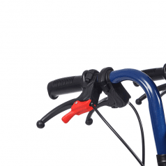 Ручки для сопровождающего лица с рычагами для плавной регулировки угла наклона спинки и сиденья