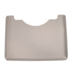 Широкий столик, геометрический, серый или прозрачный