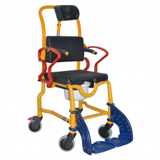 Кресло-стул с санитарным оснащением с подголовником ДЦП Rebotec Augsburg в 