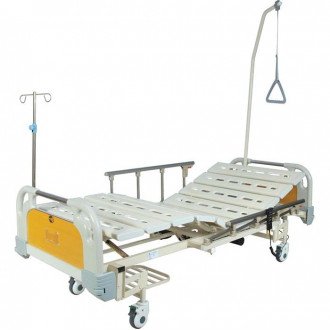 Кровать функциональная с электроприводом Belberg 6-67 (2 функции) с ростоматом, (без матраса) пластик в 