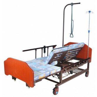 Кровать с электроприводом Belberg 11A-121ПН, 5 функц. туал.устр. ЛДСП (против.матрас) в 